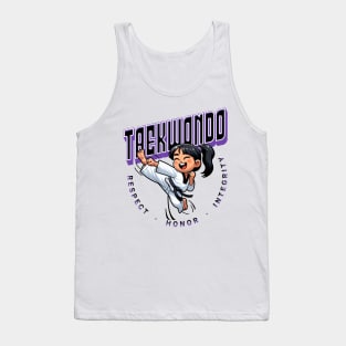 Taekwondo: Respect, Honor, Integrity Tank Top